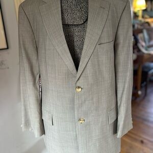 Men's Classic Boss by Hugo Boss Gray Blazer